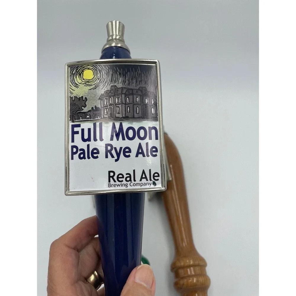 Real Ale Beer Tap Handles Rio Blanco Full‎ Moon Coffee Porter Set